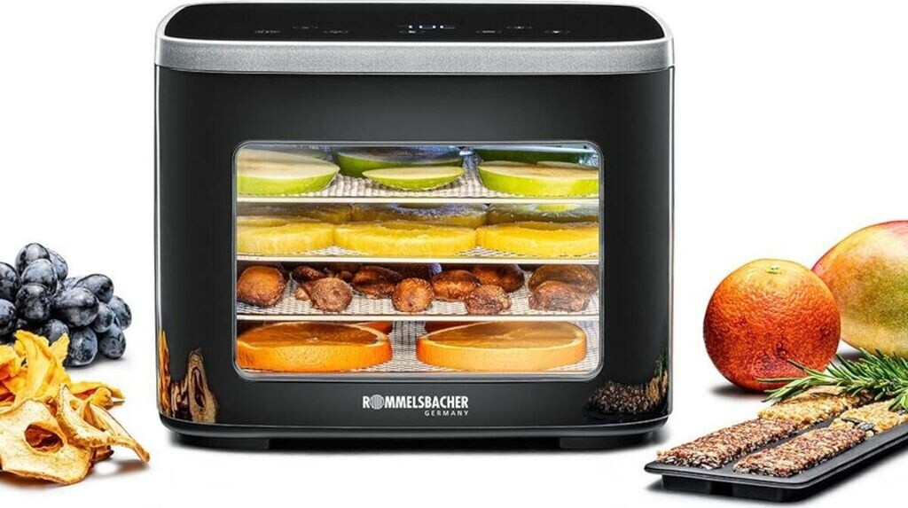 خشک‌ کن میوه روملزباخر آلمان Rommelsbacher DA 450 - دهیدراتور خانگی جمع‌ و جور